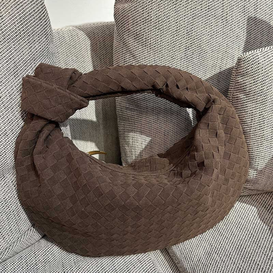 Tania™ - Suuri punottu käsilaukku