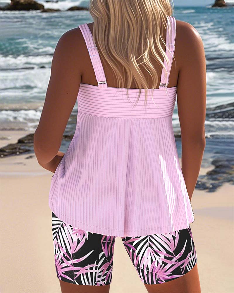 Laluna® | Värikäs Tankini-setti