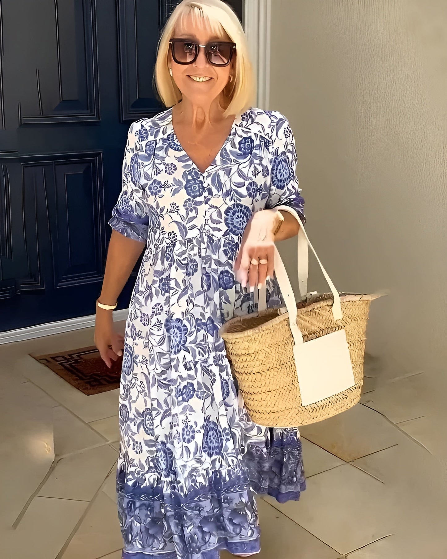 Evelyne | Kukallinen Elegantti Mekko