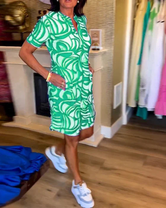Eleonora™ | V-pääntie mekko.