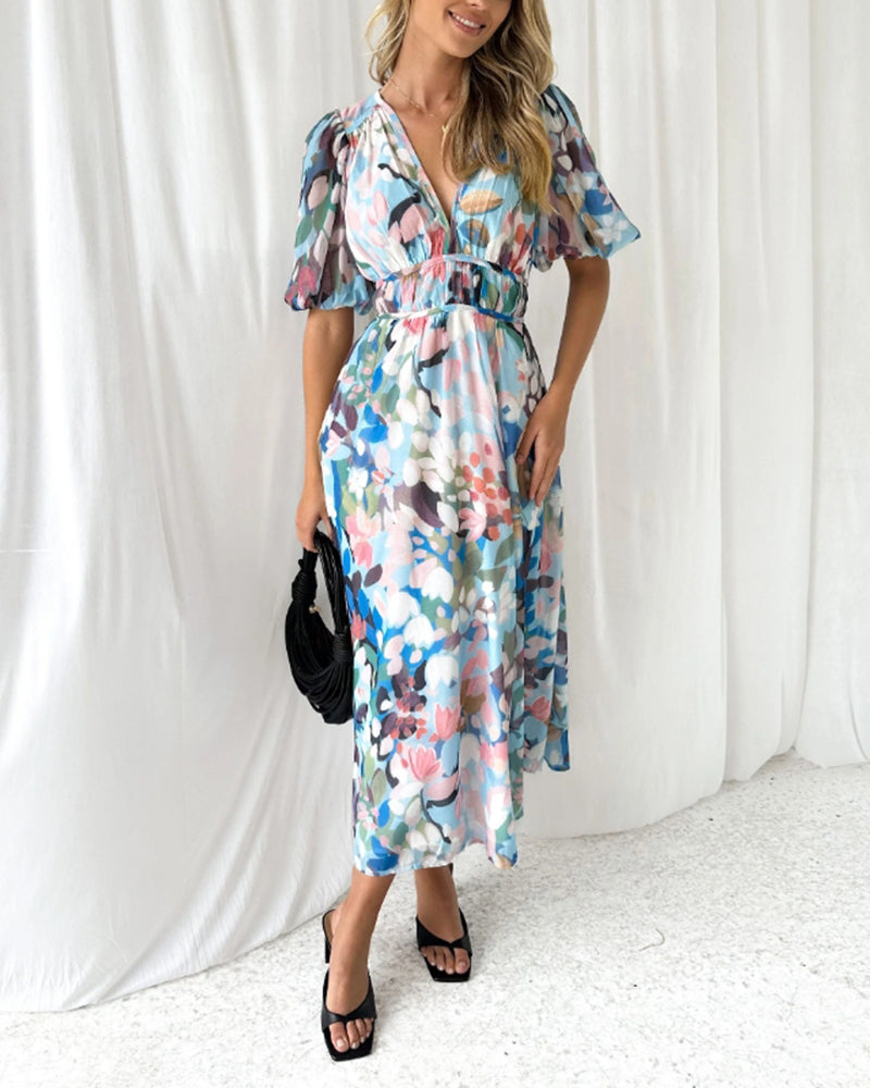 Elvira - Pitkä boho-mekko