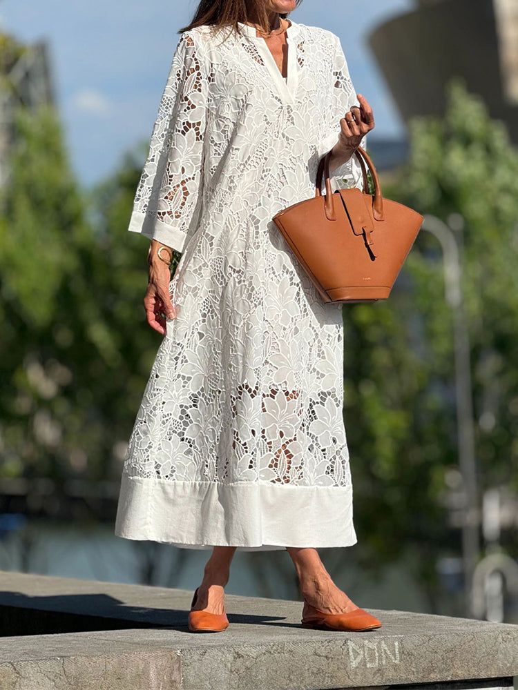 Sophie™ | Elegantti Mekko Reunoilla
