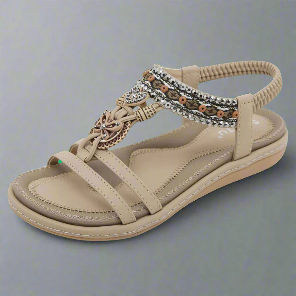 Felicitas | Käsintehdyt Boho-sandaalit premium-materiaalista