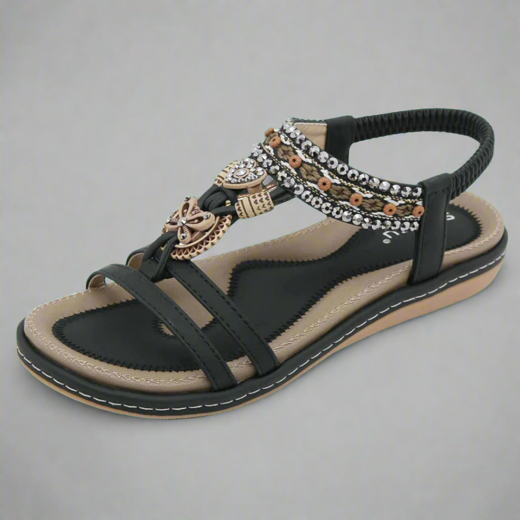 Felicitas | Käsintehdyt Boho-sandaalit premium-materiaalista