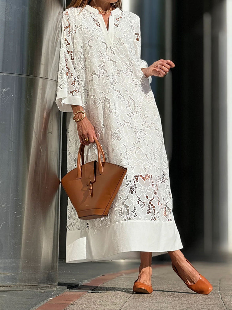 Sophie™ | Elegantti Mekko Reunoilla