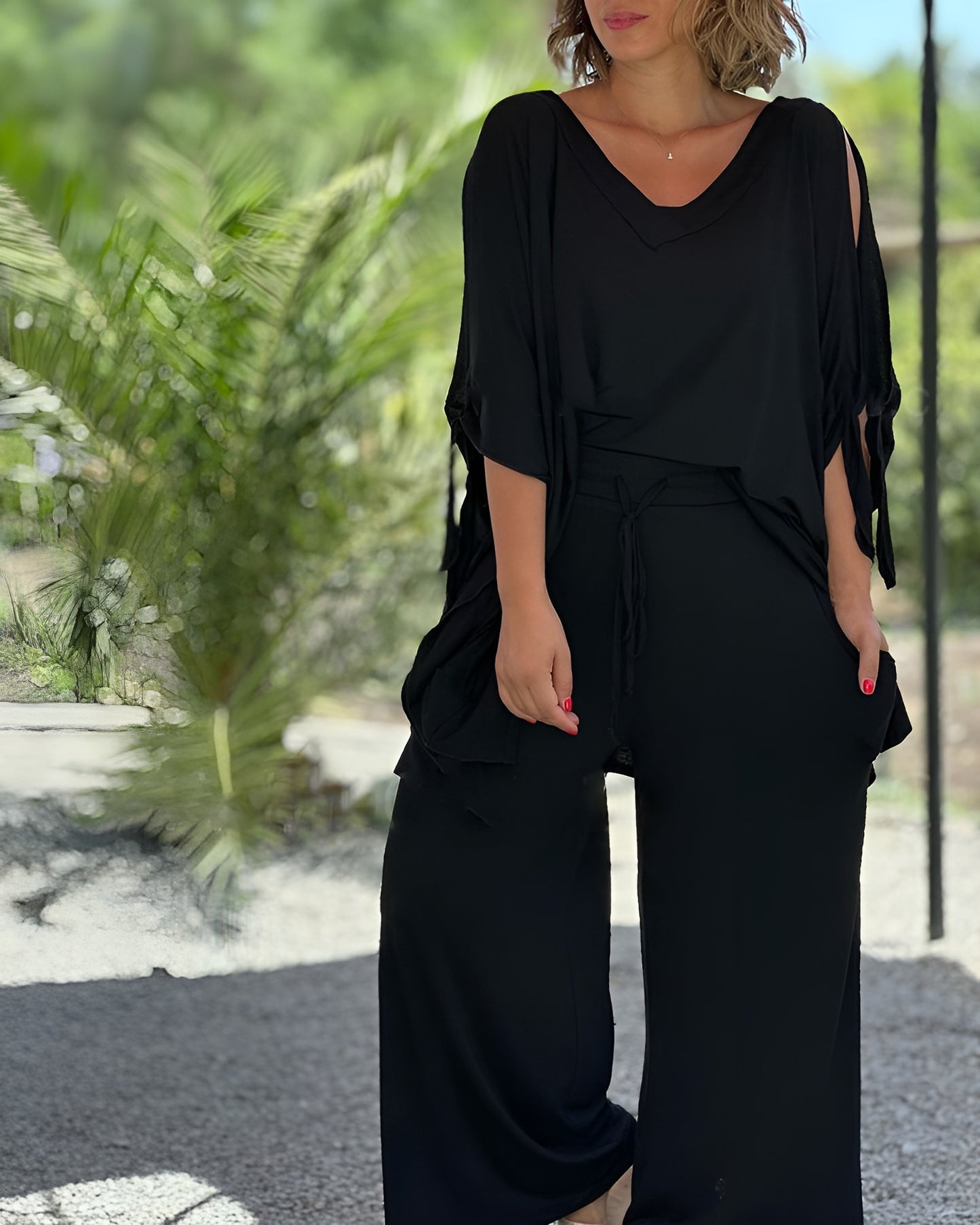 Clara SommerSæt™ | Ilmava 2-osainen Setti Elegantilla Istuvuudella