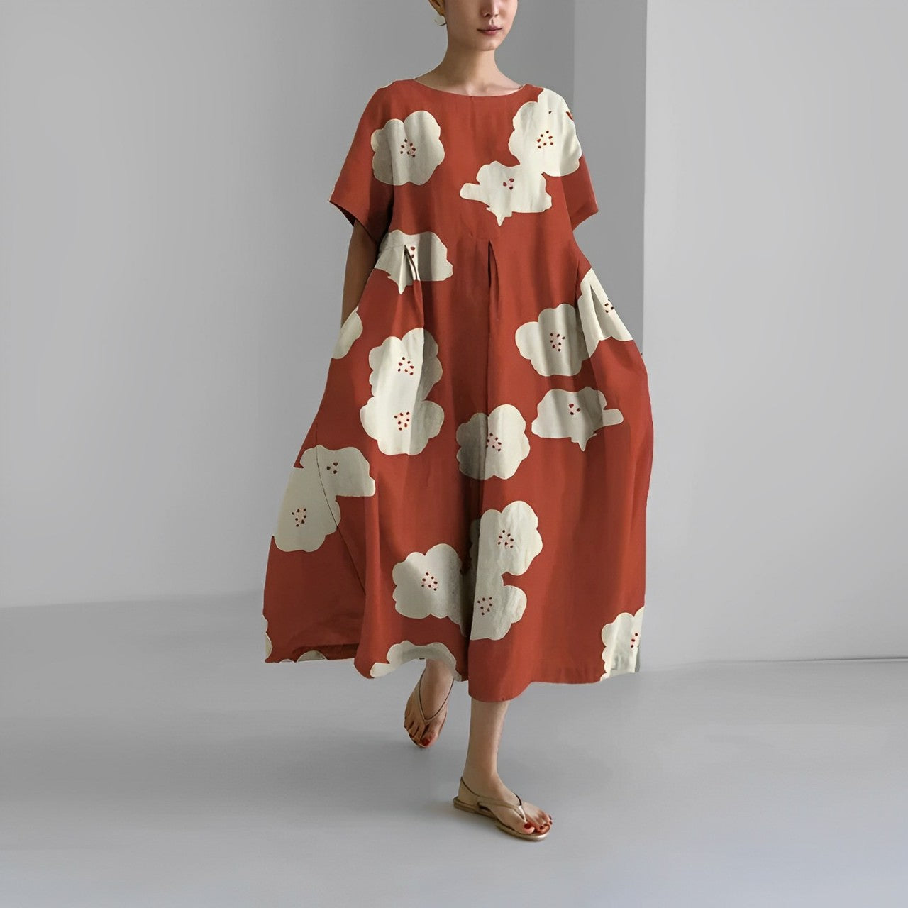 Amelia - Kukallinen boheemimekko