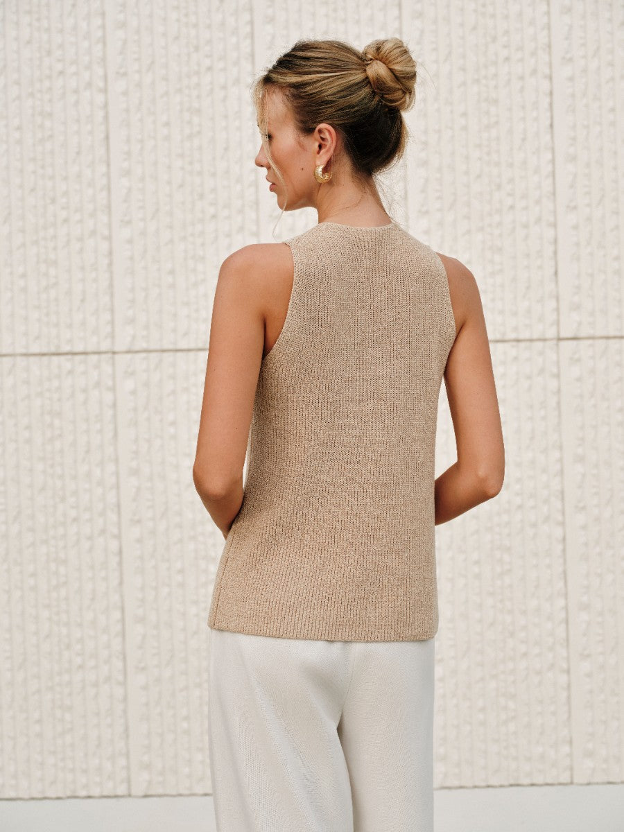 Halter Risti Kaulus Toppi