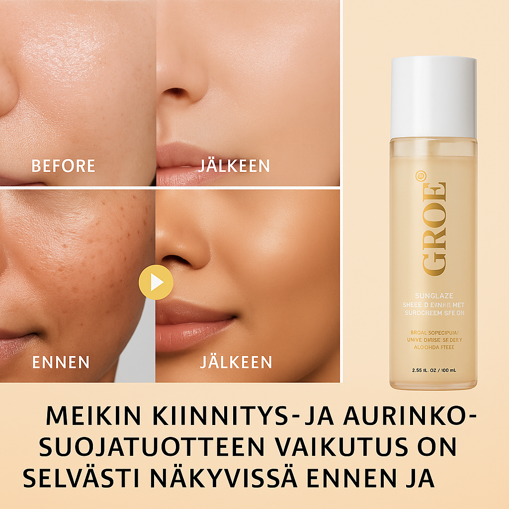GlowMist™ | SPF 50 -aurinkosuoja kasvoille