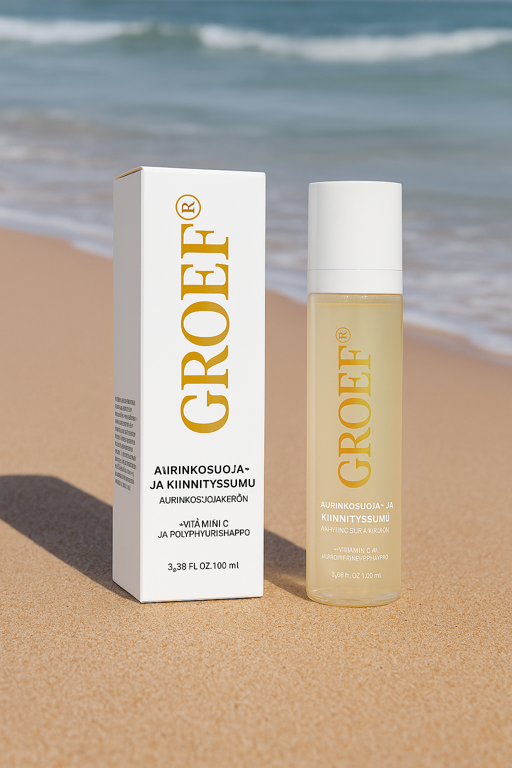 GlowMist™ | SPF 50 -aurinkosuoja kasvoille