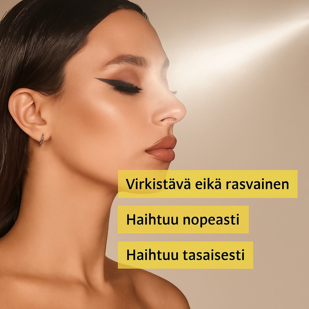 GlowMist™ | SPF 50 -aurinkosuoja kasvoille