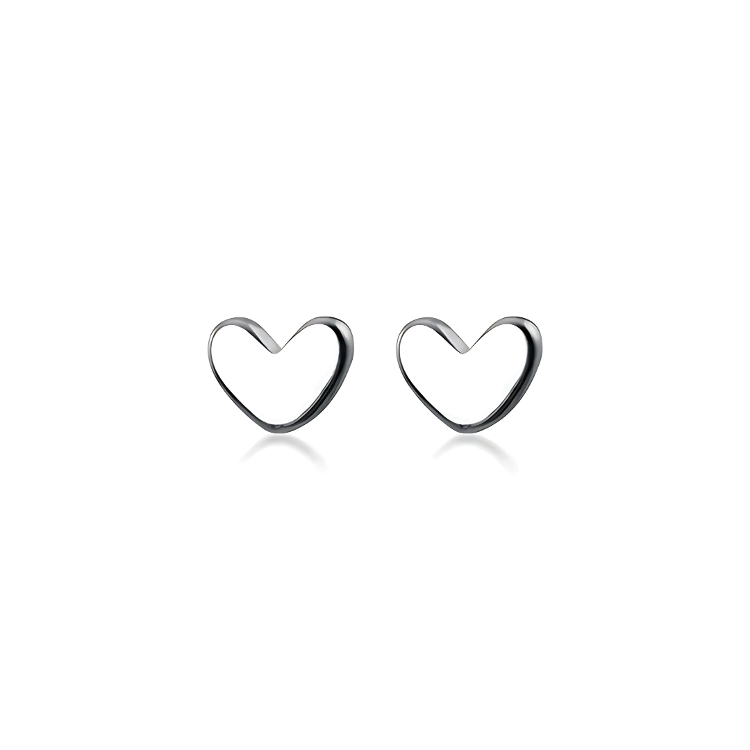 LILY HEART STUD KORVAKORUT