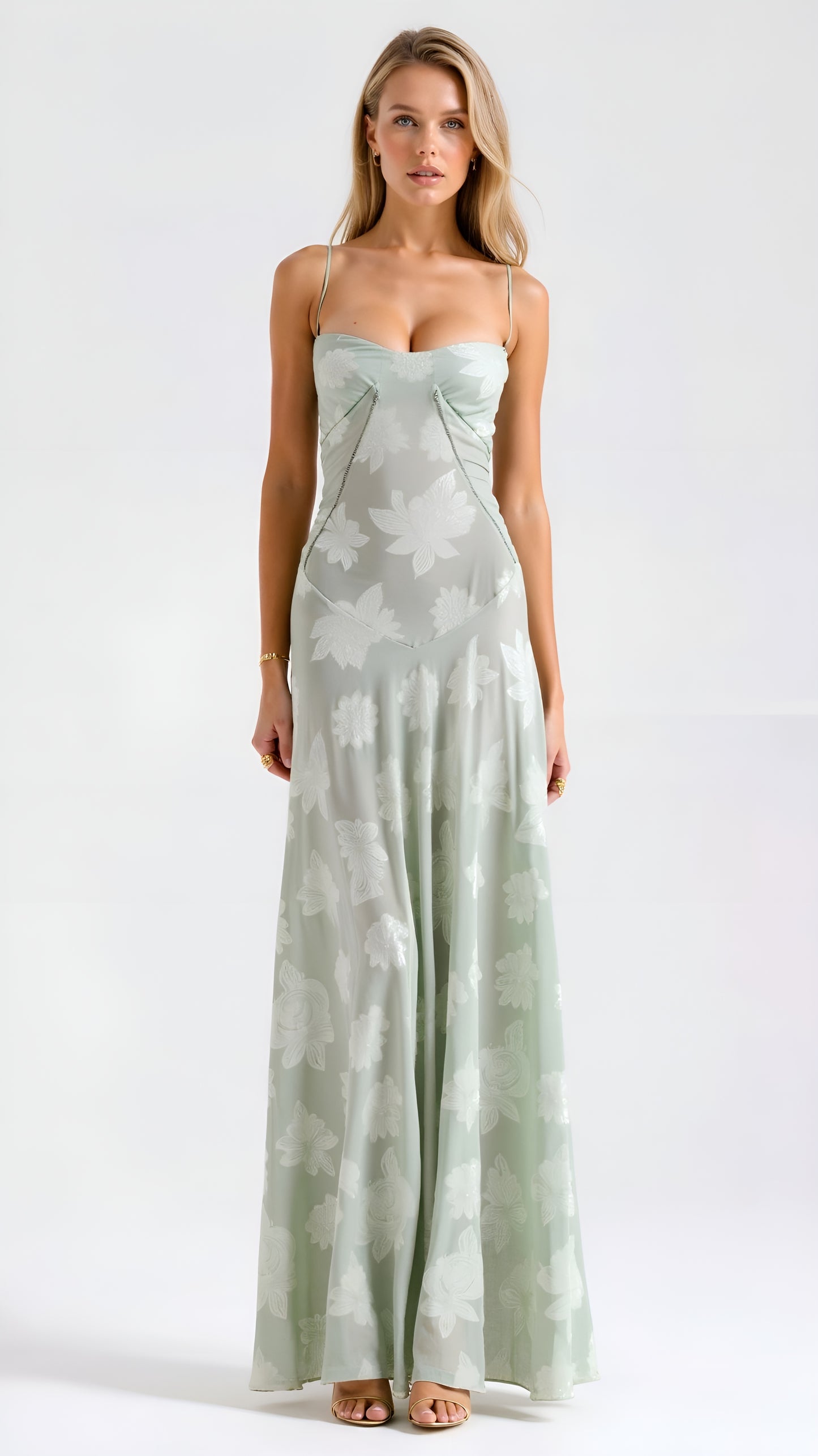 Sohvi™ | Elegant Langes Kleid Mit Rückenschnürung