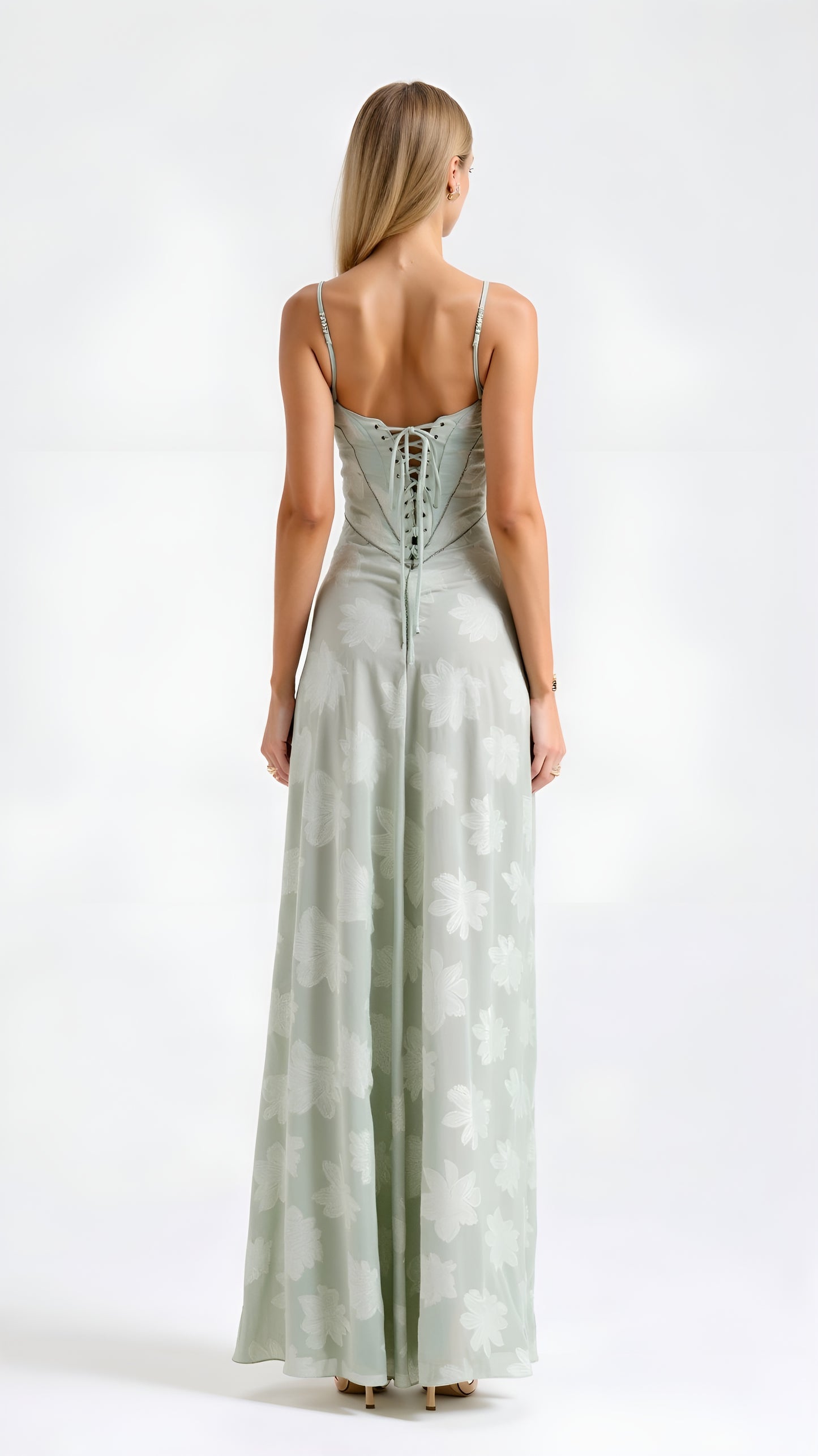 Sohvi™ | Elegant Langes Kleid Mit Rückenschnürung
