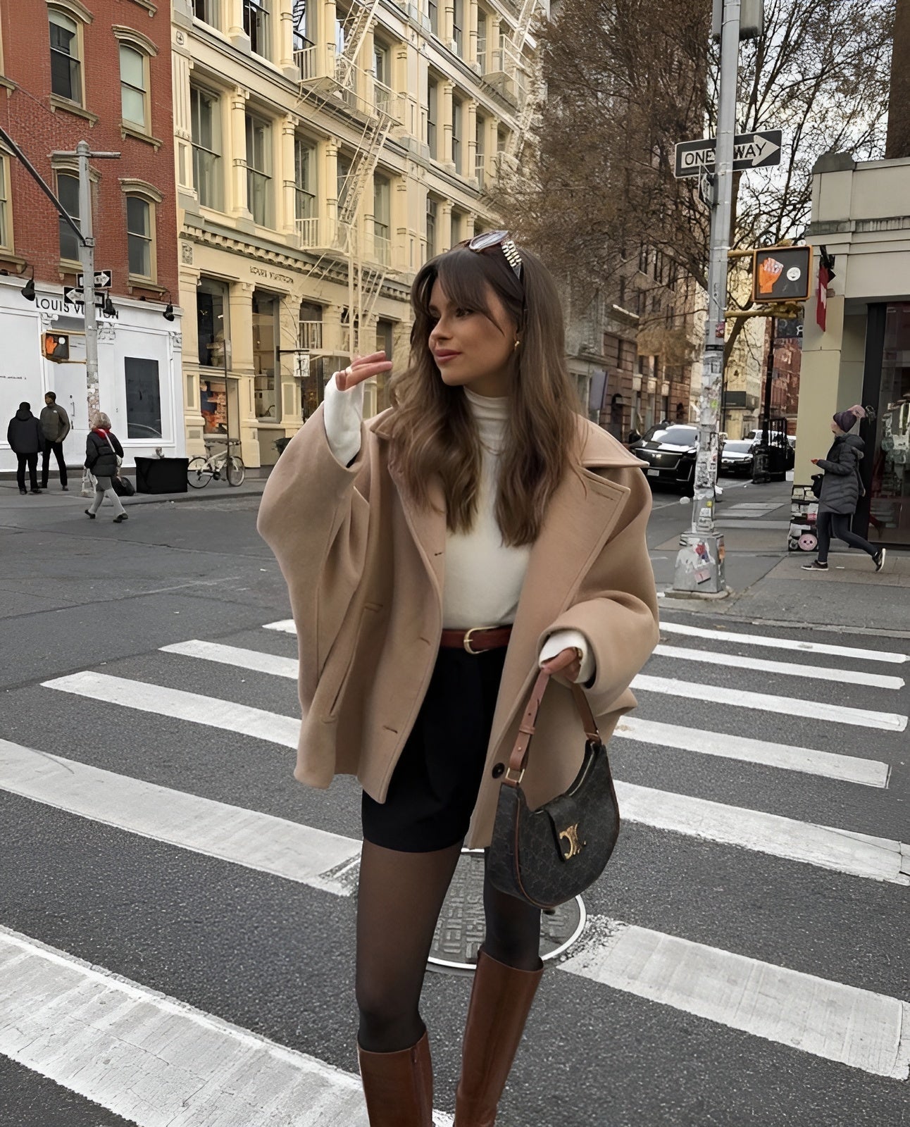 Lizzy | Trendy Oversized Wollen Jas