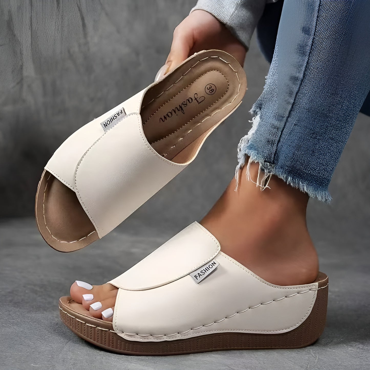 Thalia™ - Mukavat Sandalit Naisille - Ortopedinen Tuki ja Kivunlievitys