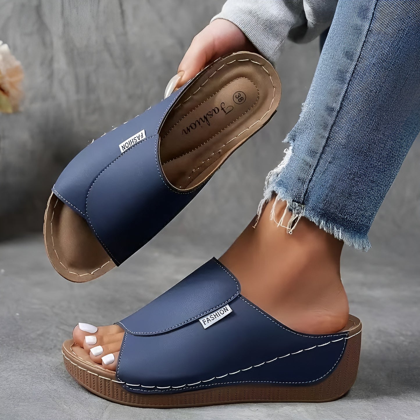 Thalia™ - Mukavat Sandalit Naisille - Ortopedinen Tuki ja Kivunlievitys