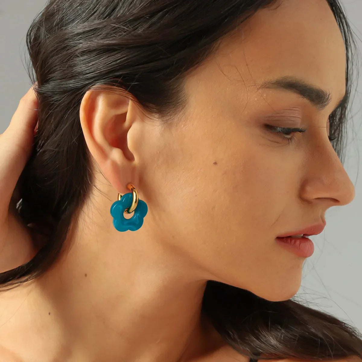 ZARA BLOSSOM HOOP KORVAKORUT