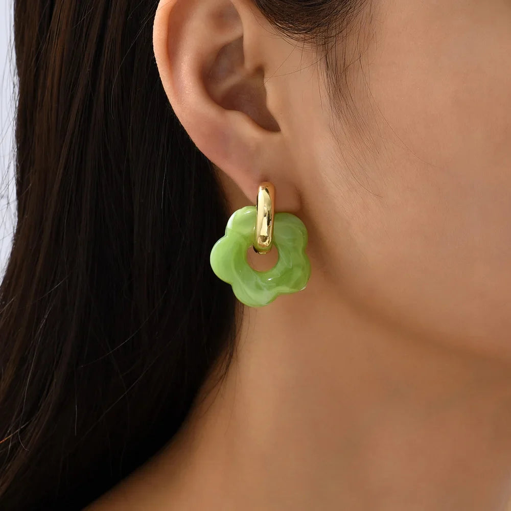 ZARA BLOSSOM HOOP KORVAKORUT