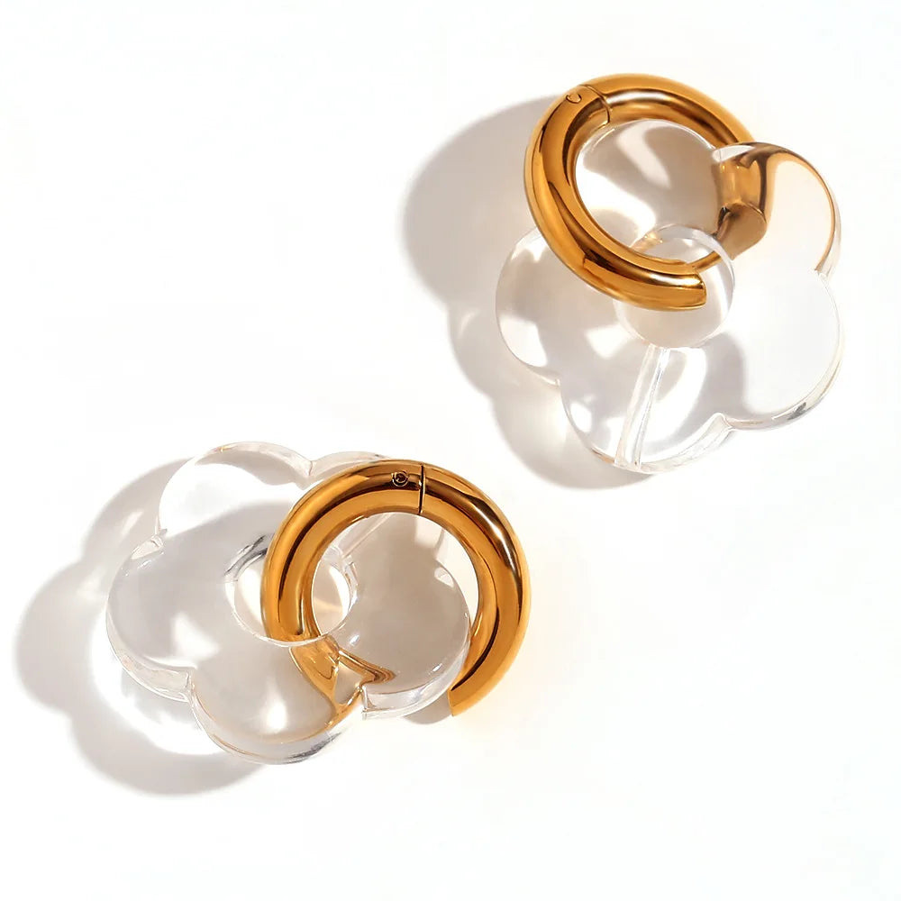 ZARA BLOSSOM HOOP KORVAKORUT