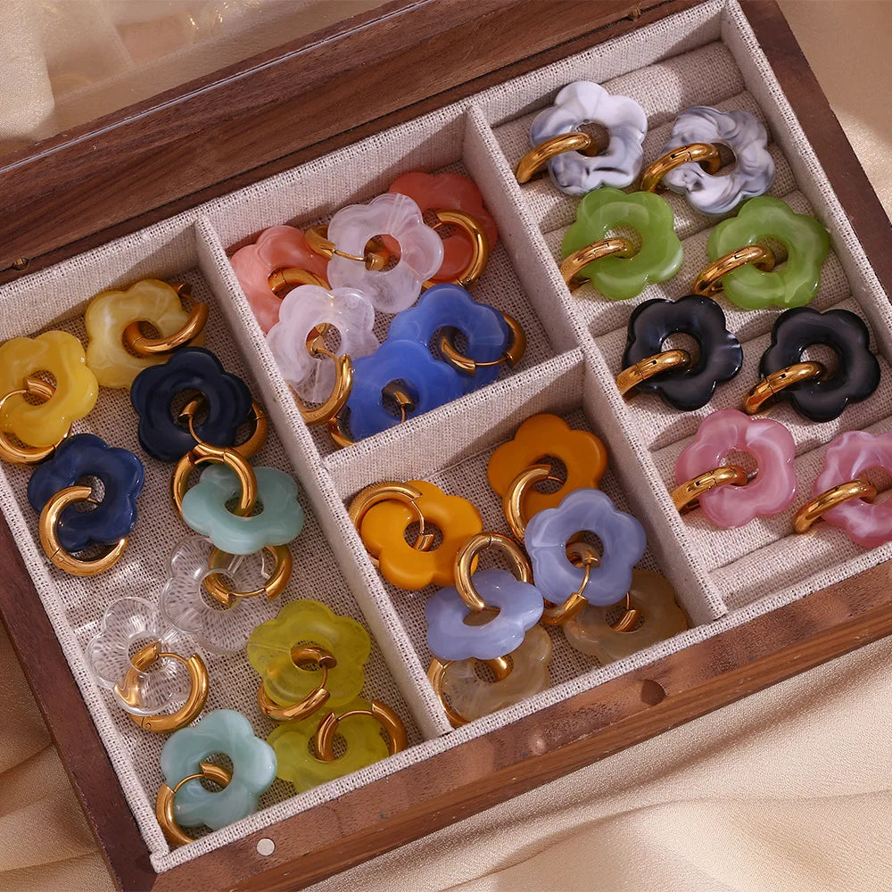ZARA BLOSSOM HOOP KORVAKORUT