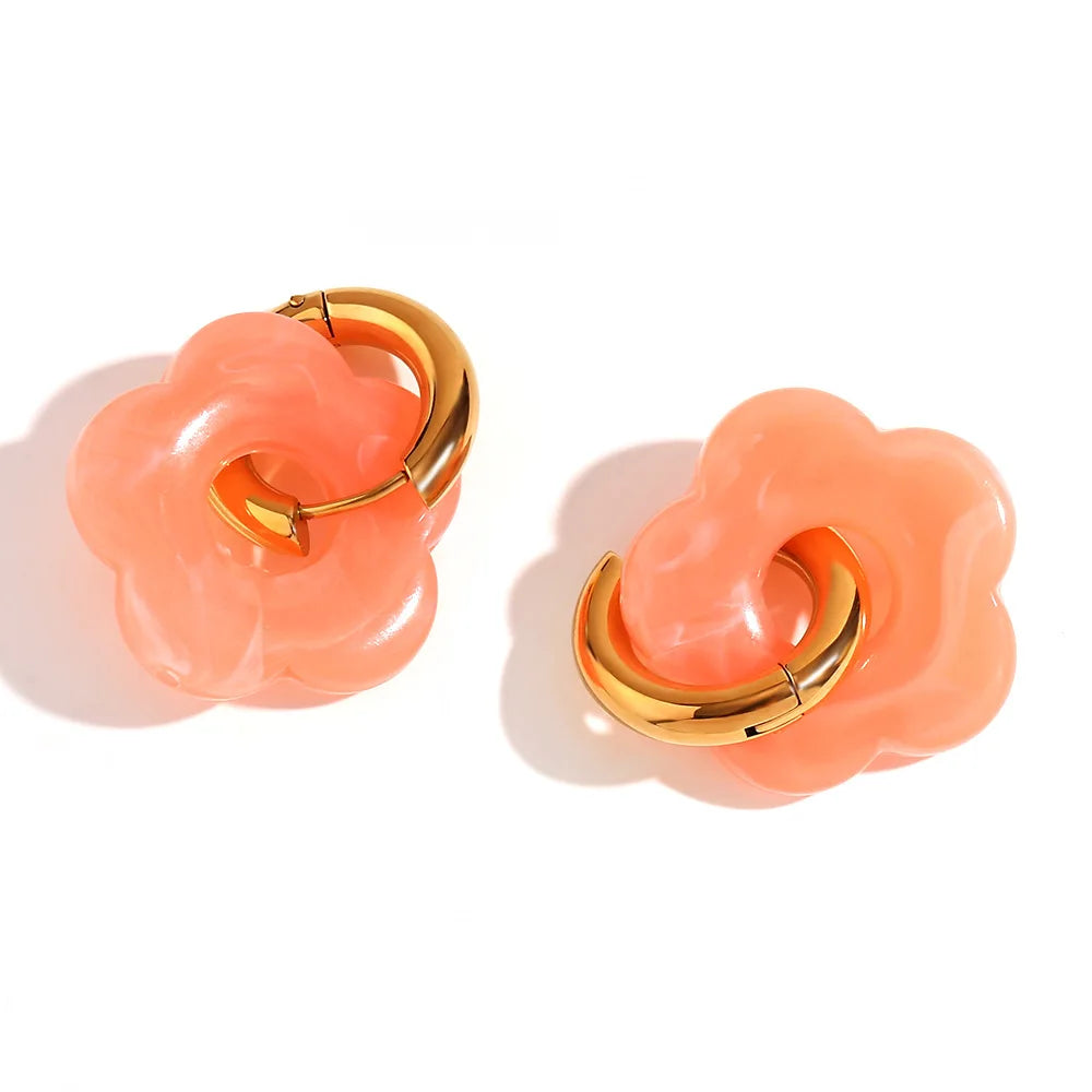 ZARA BLOSSOM HOOP KORVAKORUT