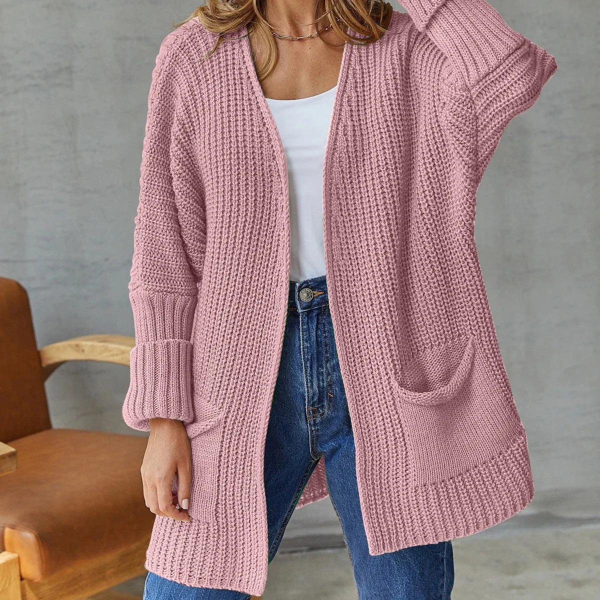 Astrid™ | Maxi-neuletakki