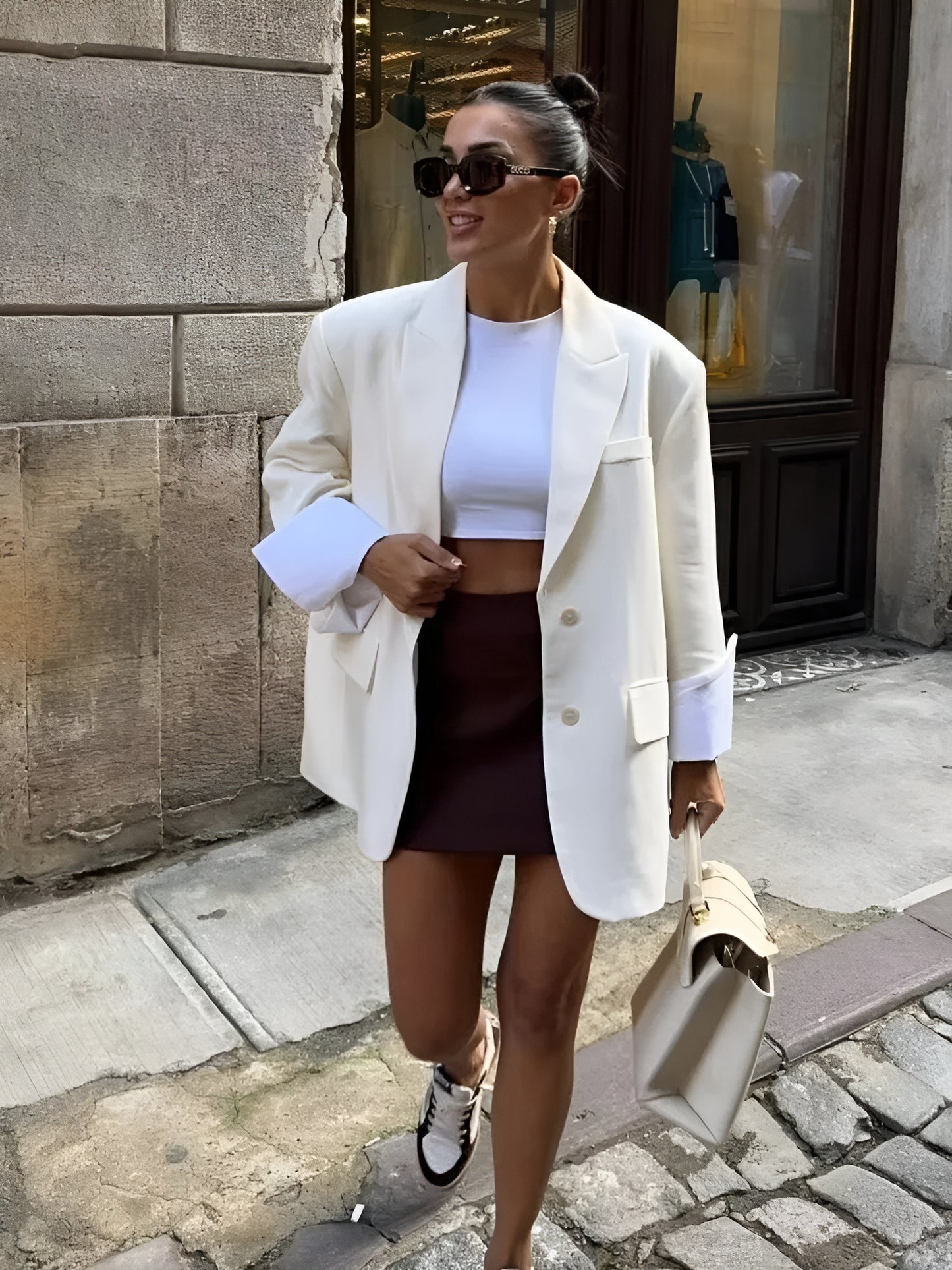 Elsa™ | Tyylin ja itsevarmuuden voimavaate – Oversize-bleiseri joka hurmaa