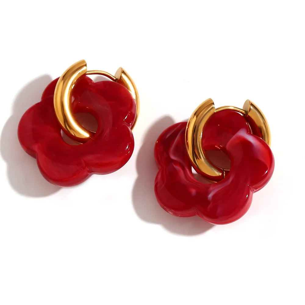 ZARA BLOSSOM HOOP KORVAKORUT