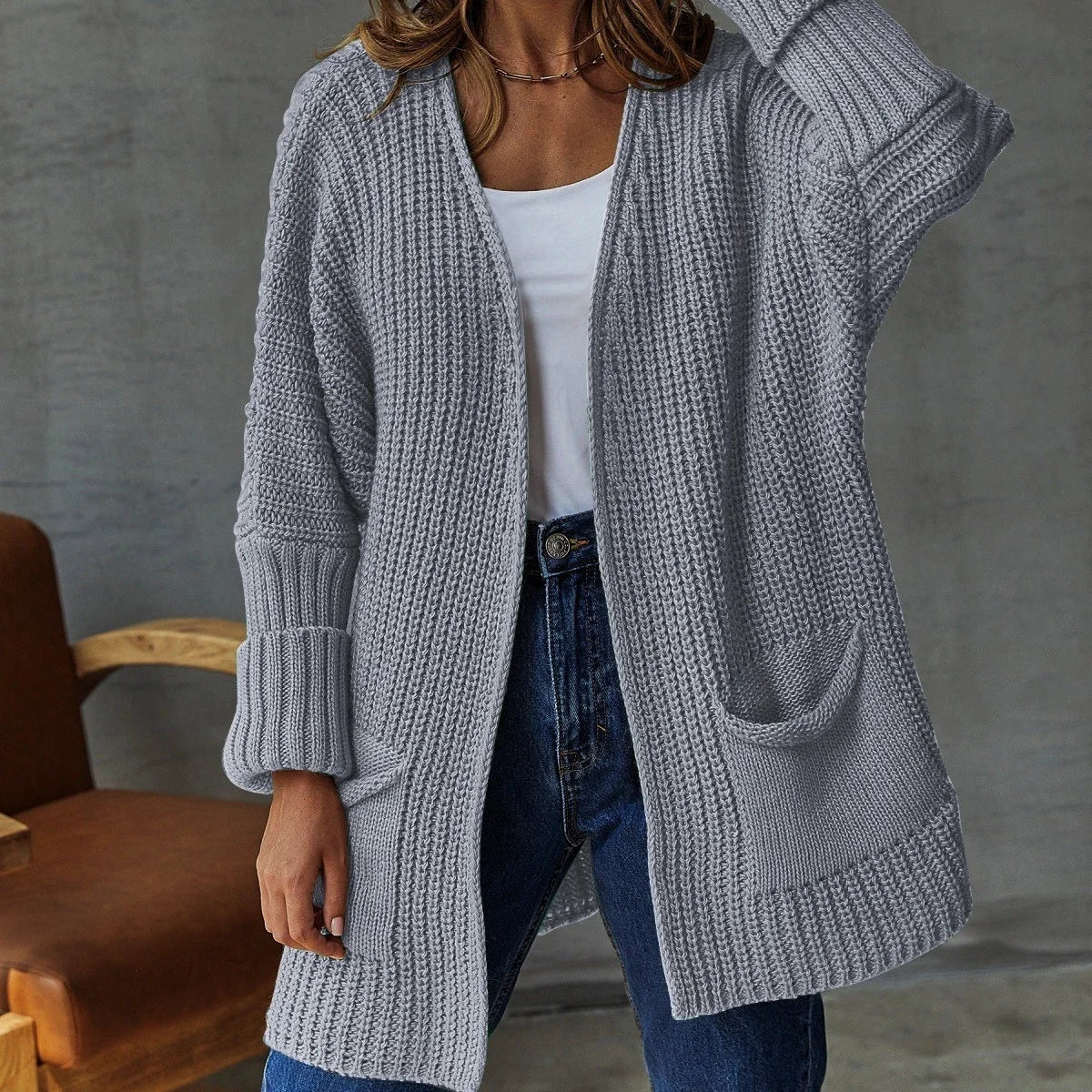 Astrid™ | Maxi-neuletakki