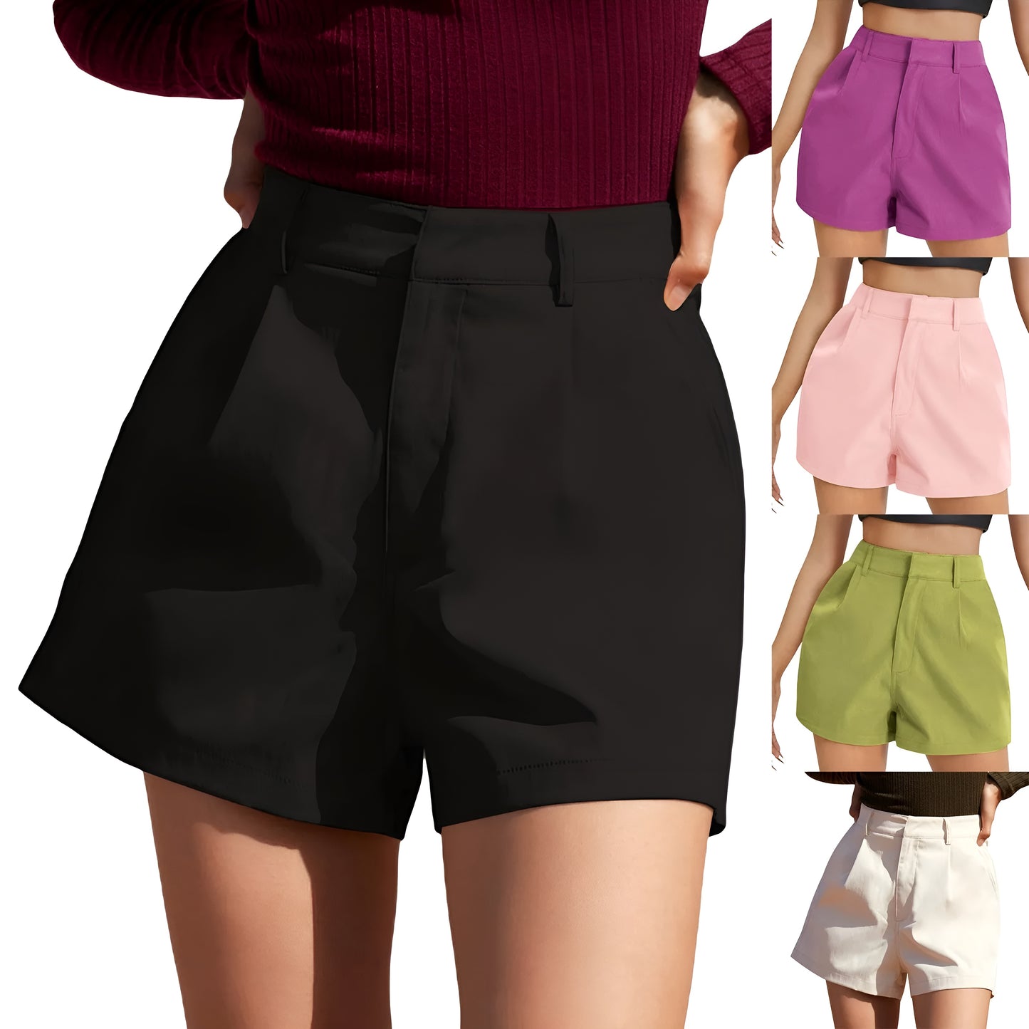 Liva™ | High Waist -kesäshortsit