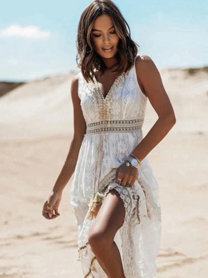 Nina | Ylellinen Boheemi Mekko (Lähes loppuunmyyty)