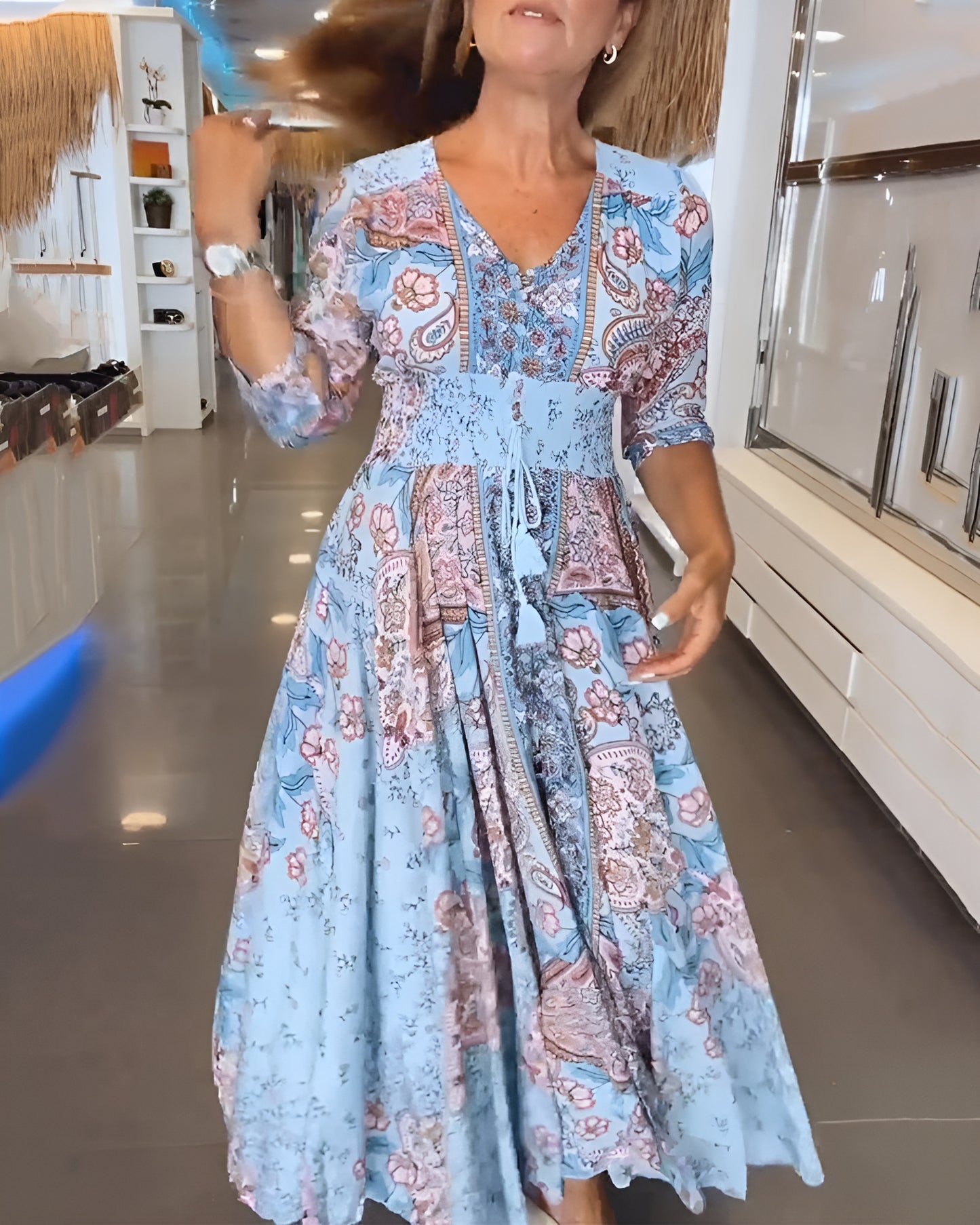 Kesätuuli™ | Unelmanpehmeä boho-mekko, joka saa kesän tanssimaan