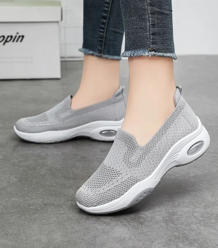 Gitte - Ortopediset Hengittävät Neulotut Slip-On Lenkkarit
