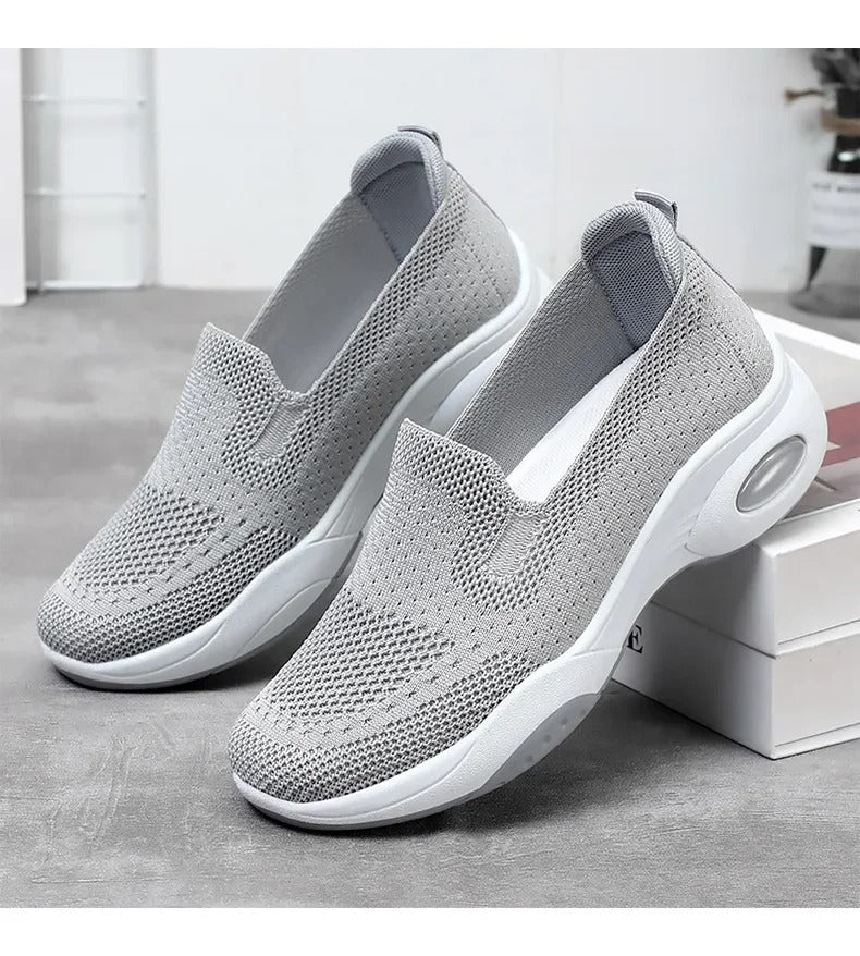 Gitte - Ortopediset Hengittävät Neulotut Slip-On Lenkkarit