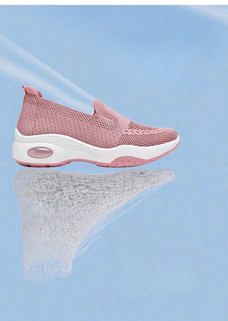 Gitte - Ortopediset Hengittävät Neulotut Slip-On Lenkkarit