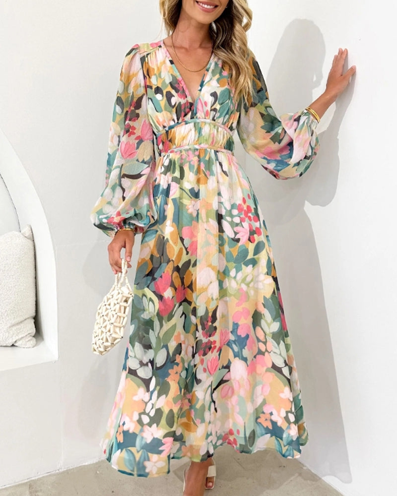 Elvira - Pitkä boho-mekko