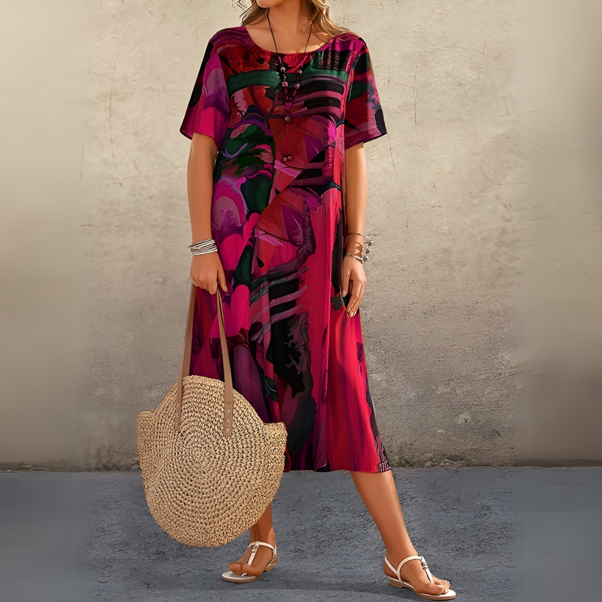 Joelle | Kukallinen, kevyt ja elegantti mekko