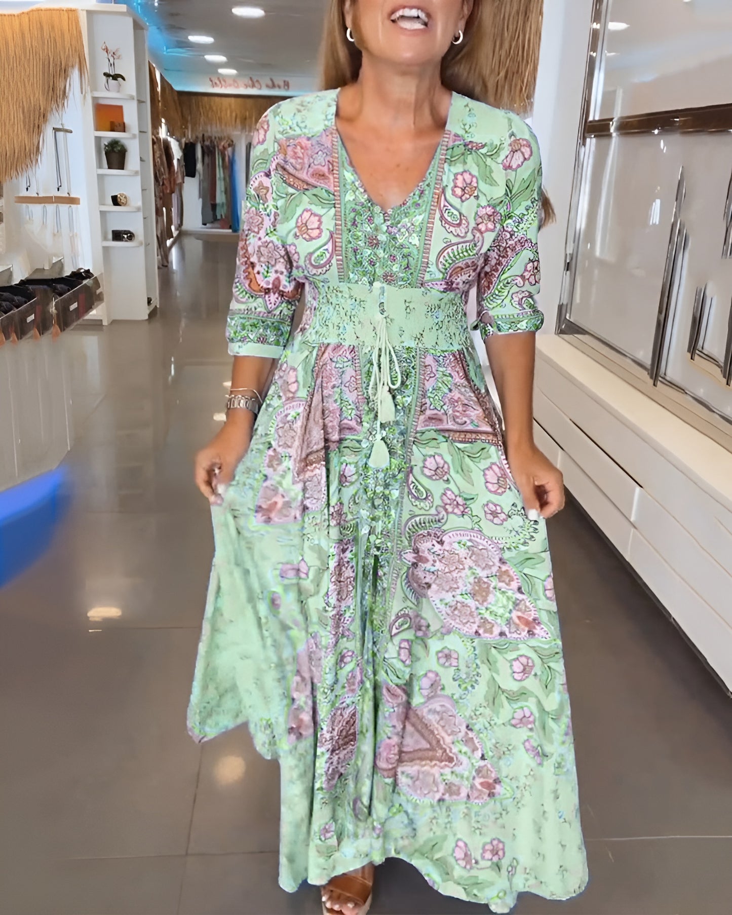 Kesätuuli™ | Unelmanpehmeä boho-mekko, joka saa kesän tanssimaan