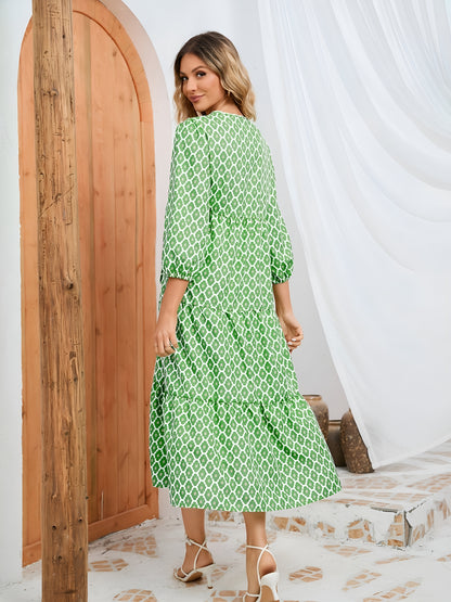Inari™ | Boheemi A-linjainen mekko