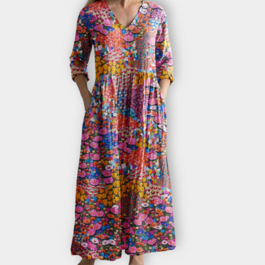 Prisanda | Boho Maximekko korkealaatuisesta pehmeästä kankaasta