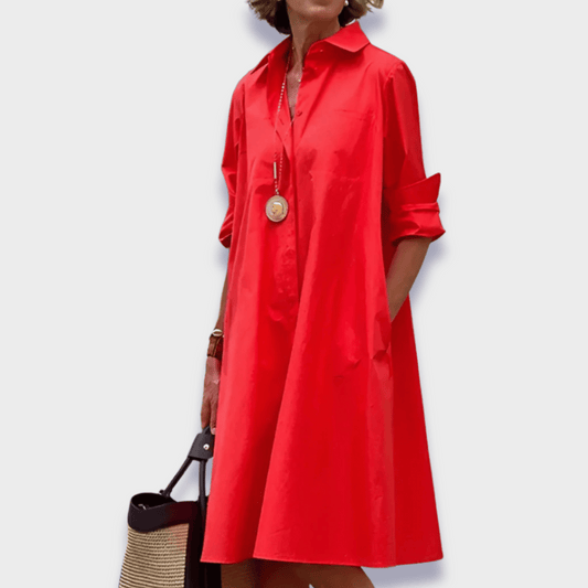 Bettina | Tyylikäs ja rento polo-mekko