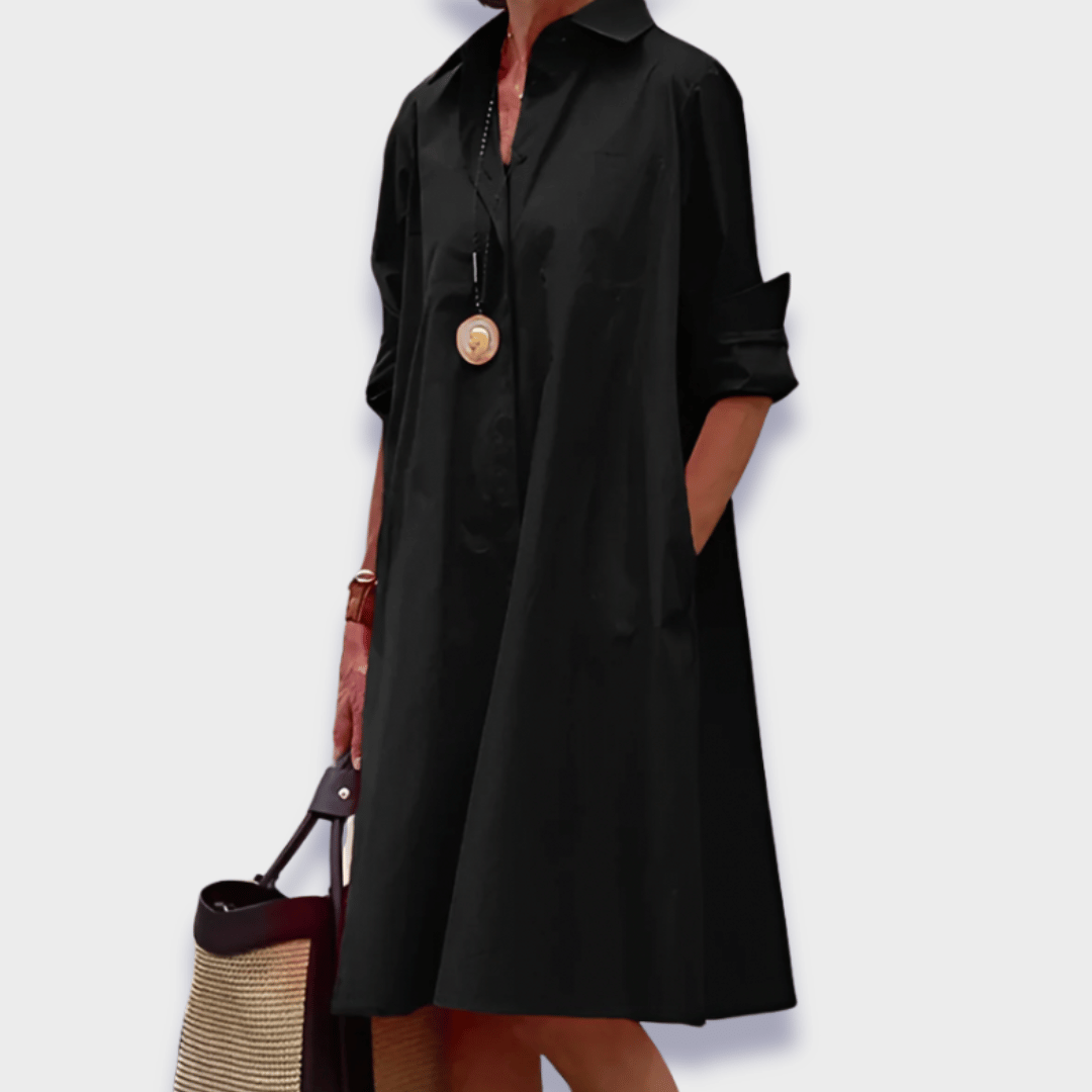 Bettina | Tyylikäs ja rento polo-mekko