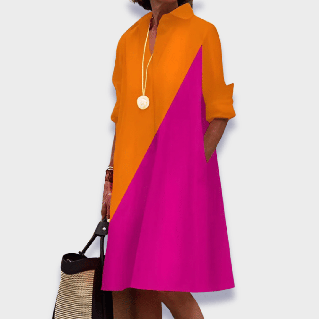 Bettina | Tyylikäs ja rento polo-mekko