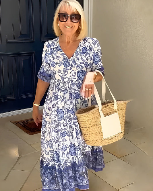 Evelyne | Kukallinen Elegantti Mekko