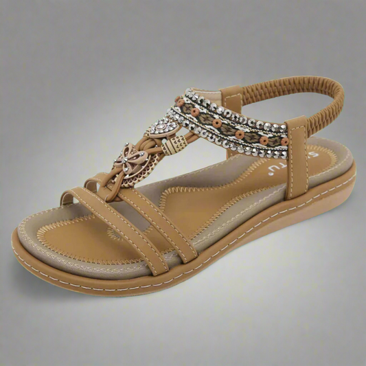 Felicitas | Käsintehdyt Boho-sandaalit premium-materiaalista
