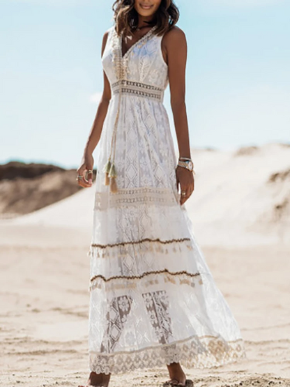Nina | Ylellinen Boheemi Mekko (Lähes loppuunmyyty)