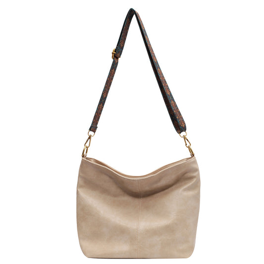 Sofia™ | Retro Hobo -laukku taiteellisella GeoStrap-hihnalla