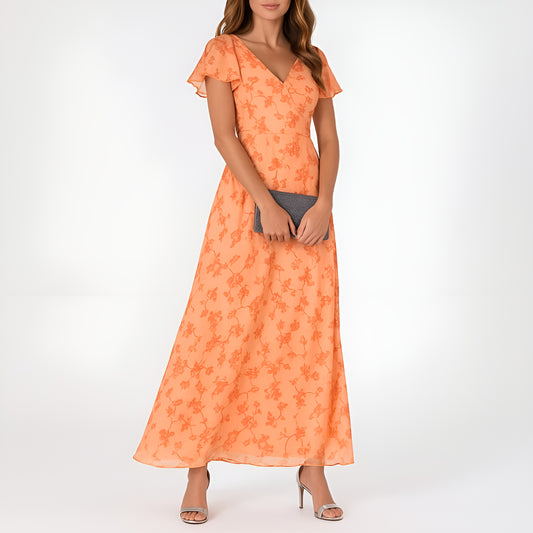 Aava™ | Elegantti mekko imartelevalla V-pääntiellä ja vatsaa peittävällä leikkauksella