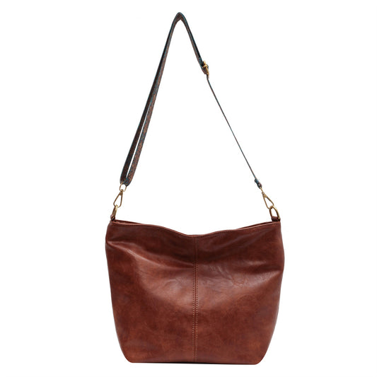 Sofia™ | Retro Hobo -laukku taiteellisella GeoStrap-hihnalla
